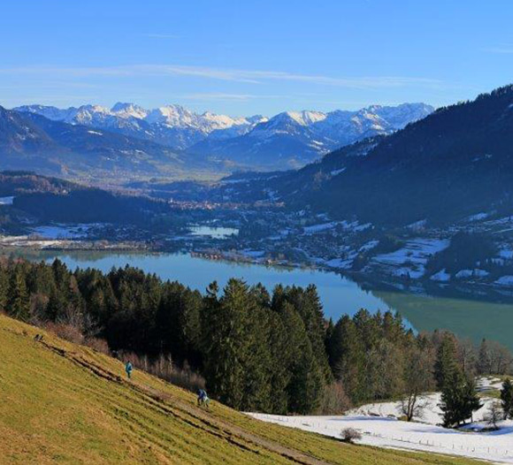 Therapie im Allgäu -Blick auf Alpsee